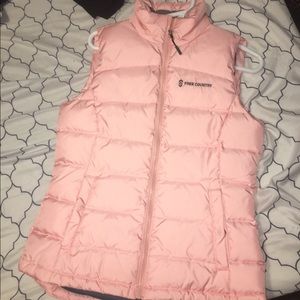 pink vest